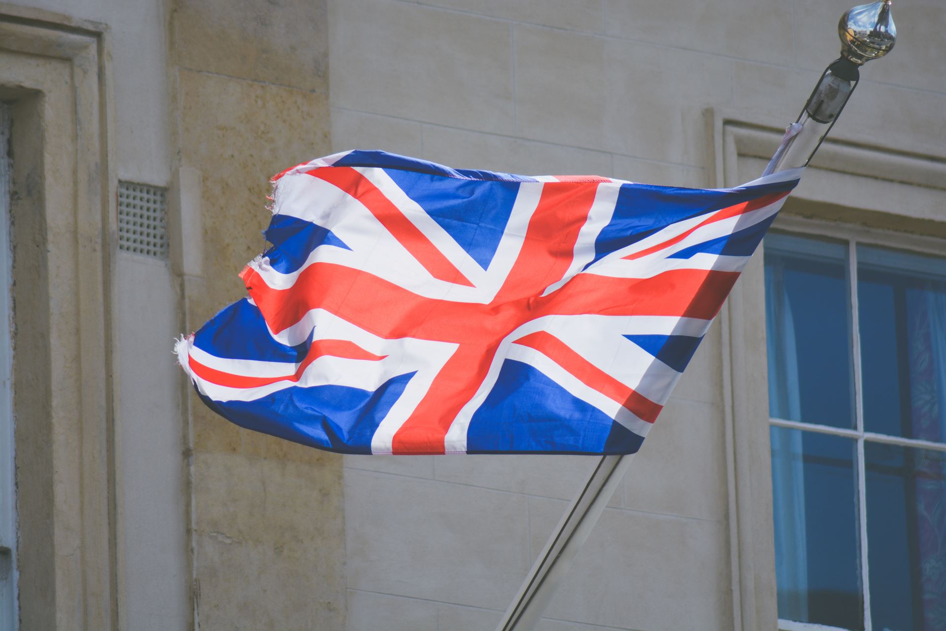 a close up of a flag